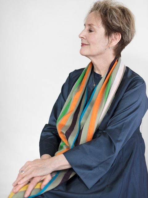 Portrait of Alice Waters from the 200 Women exhibition, photography by Kieran E. Scott