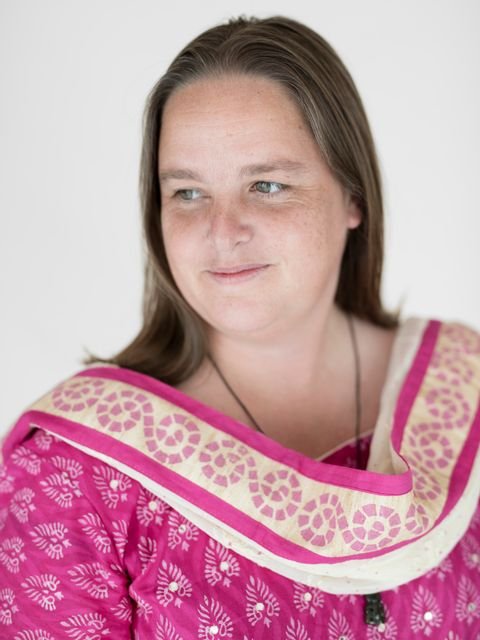 Portrait of Bec Ordish from the 200 Women exhibition, photography by Kieran E. Scott