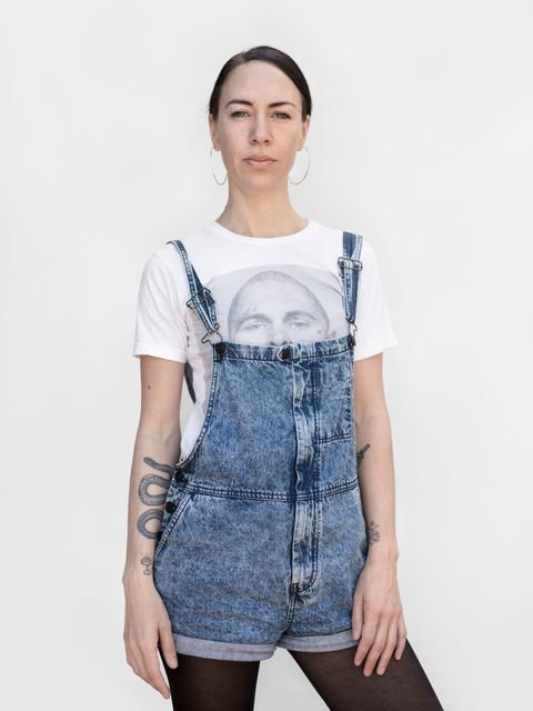 Portrait of Damaris Coulter from the 200 Women exhibition, photography by Kieran E. Scott