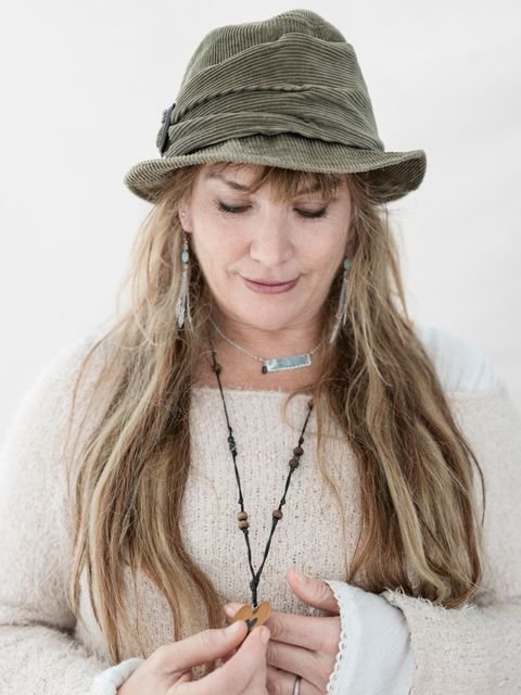 Portrait of Jodi Peterson from the 200 Women exhibition, photography by Kieran E. Scott