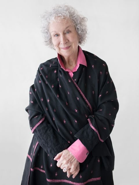 Portrait of Margaret Atwood from the 200 Women exhibition, photography by Kieran E. Scott