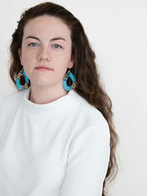 Portrait of Megan Reinwald from the 200 Women exhibition, photography by Kieran E. Scott
