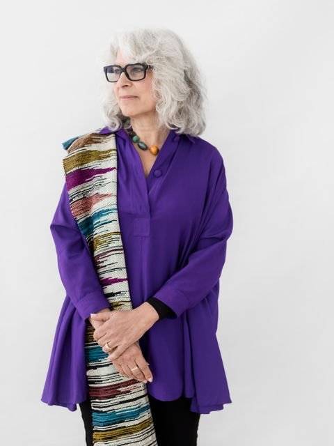 Portrait of Meryl Marshall from the 200 Women exhibition, photography by Kieran E. Scott